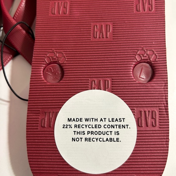 2 pairs men’s Gap flip flops - Picture 6 of 6